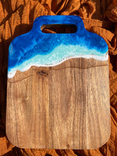 Load image into Gallery viewer, Electric Blue Ocean Serving Board
