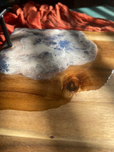 Load image into Gallery viewer, Ocean Marble Acacia Wood Tray
