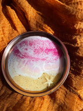 Load image into Gallery viewer, LOVE Pink Ocean Ring Dishes with Starfish
